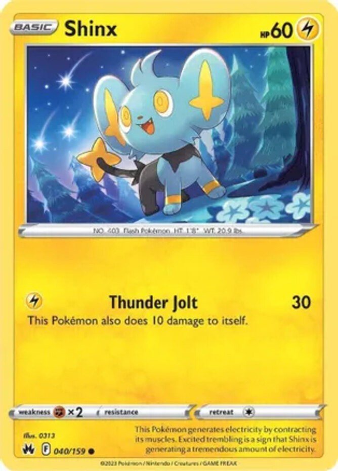 Shinx – 040/159 – Common – Lightly Played