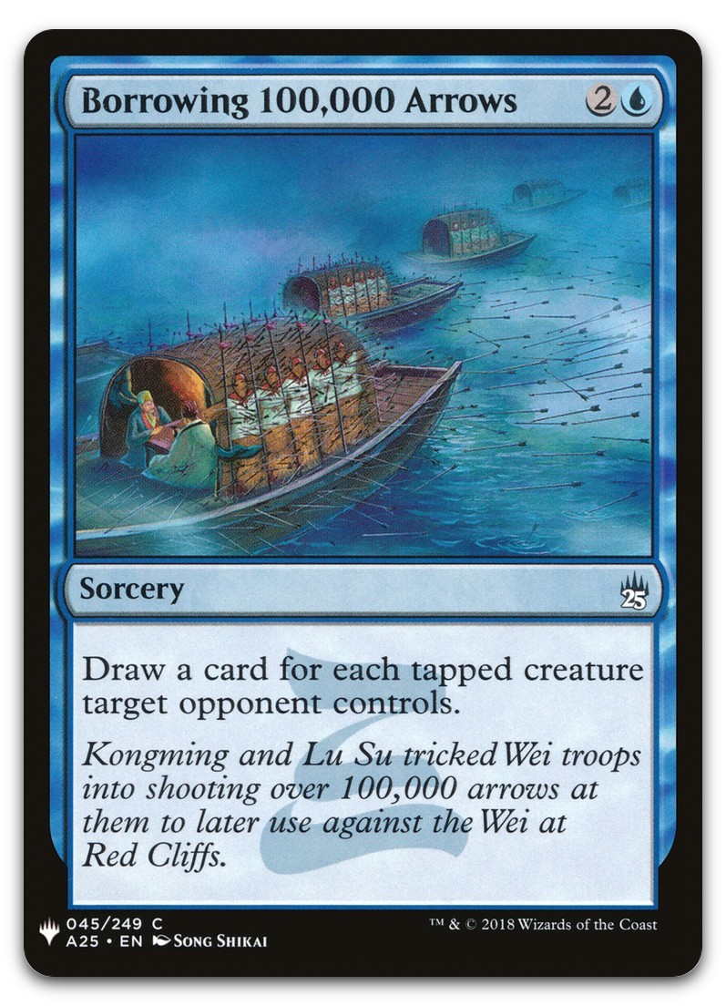 Borrowing 100,000 Arrows #45 (NM) List Reprints LIST LIST Magic MTG