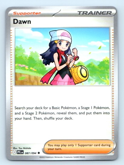 Dawn 087/094 ~ Uncommon English Near Mint
