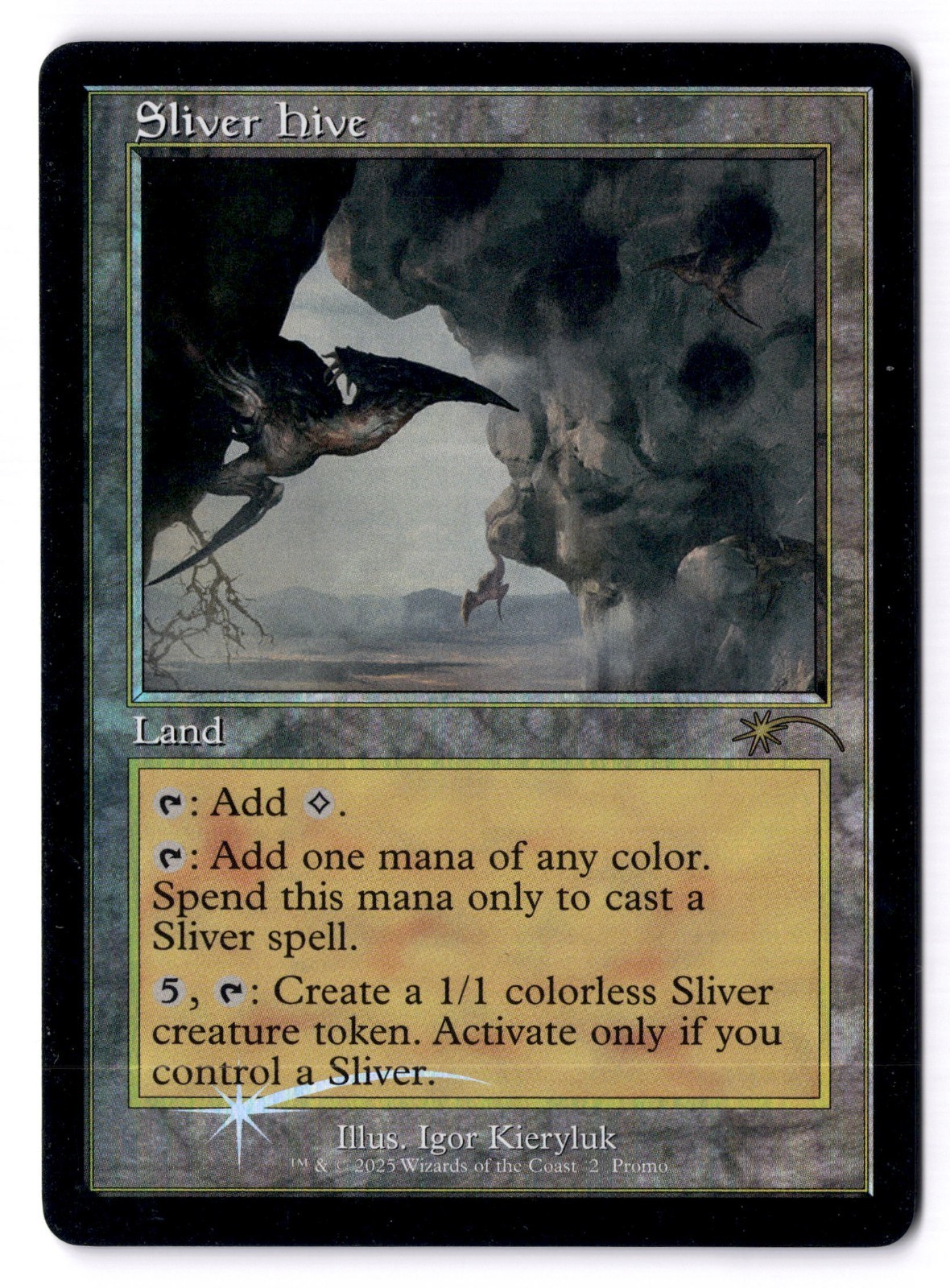 Sliver Hive NM* FOIL PROMO Secret Lair ENGLISH 2 mtg -UnltdCards