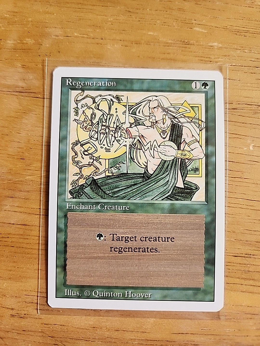 Regeneration – Revised – MTG Magic – Common – Green Enchant Creature