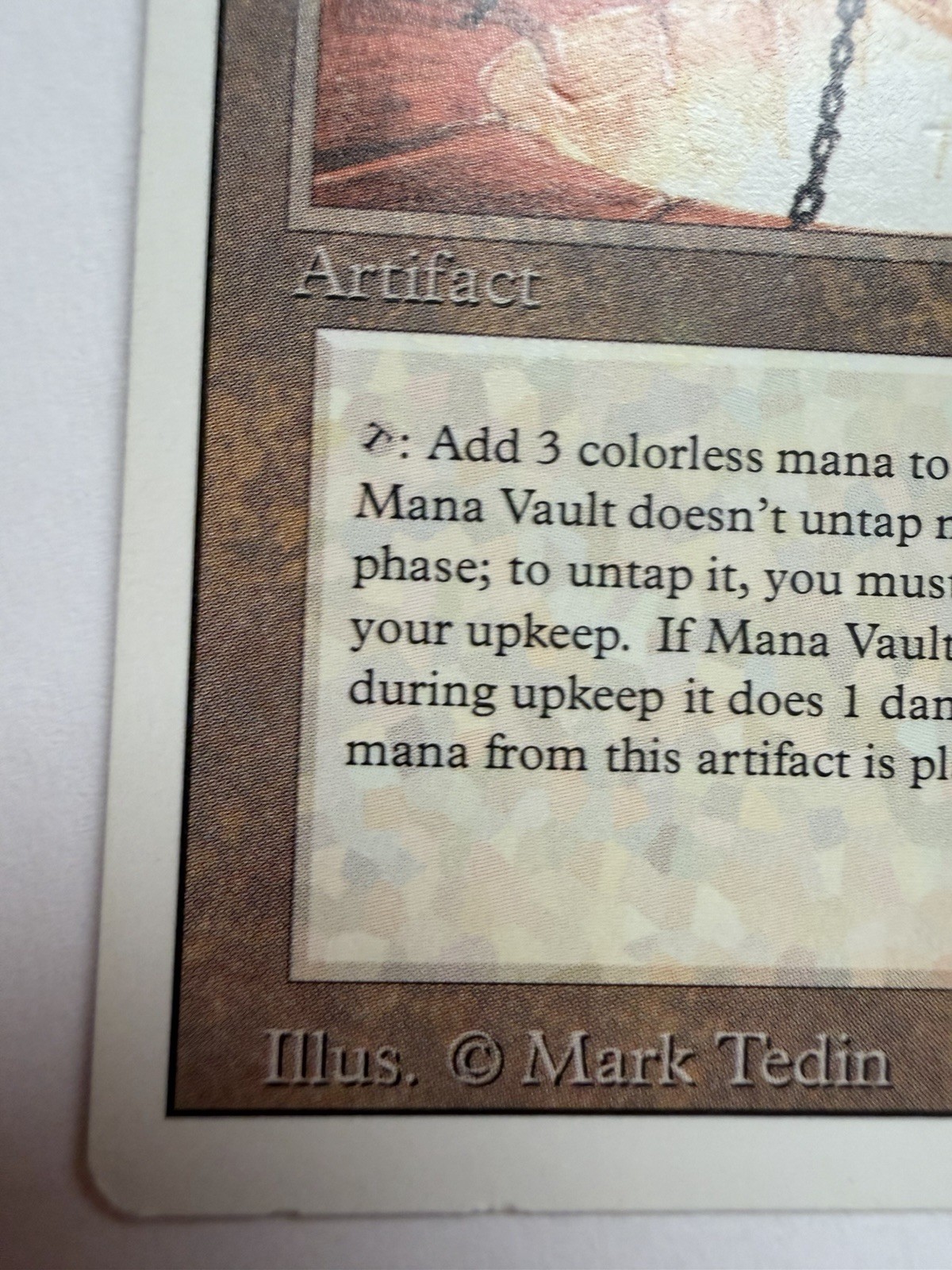 Mana Vault- MAgic the Gathering