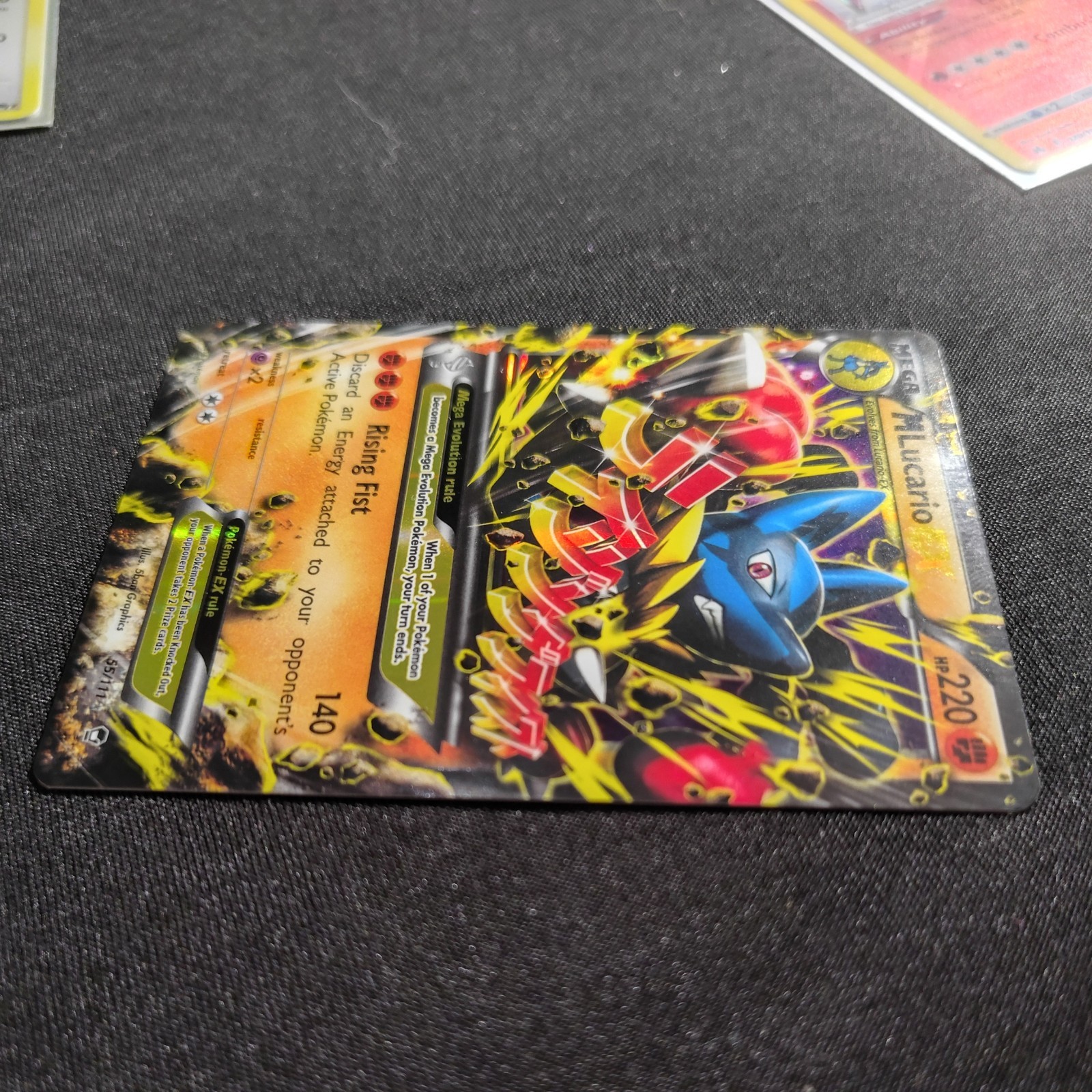 M Lucario EX 55/111 XY – Furious Fists Holo