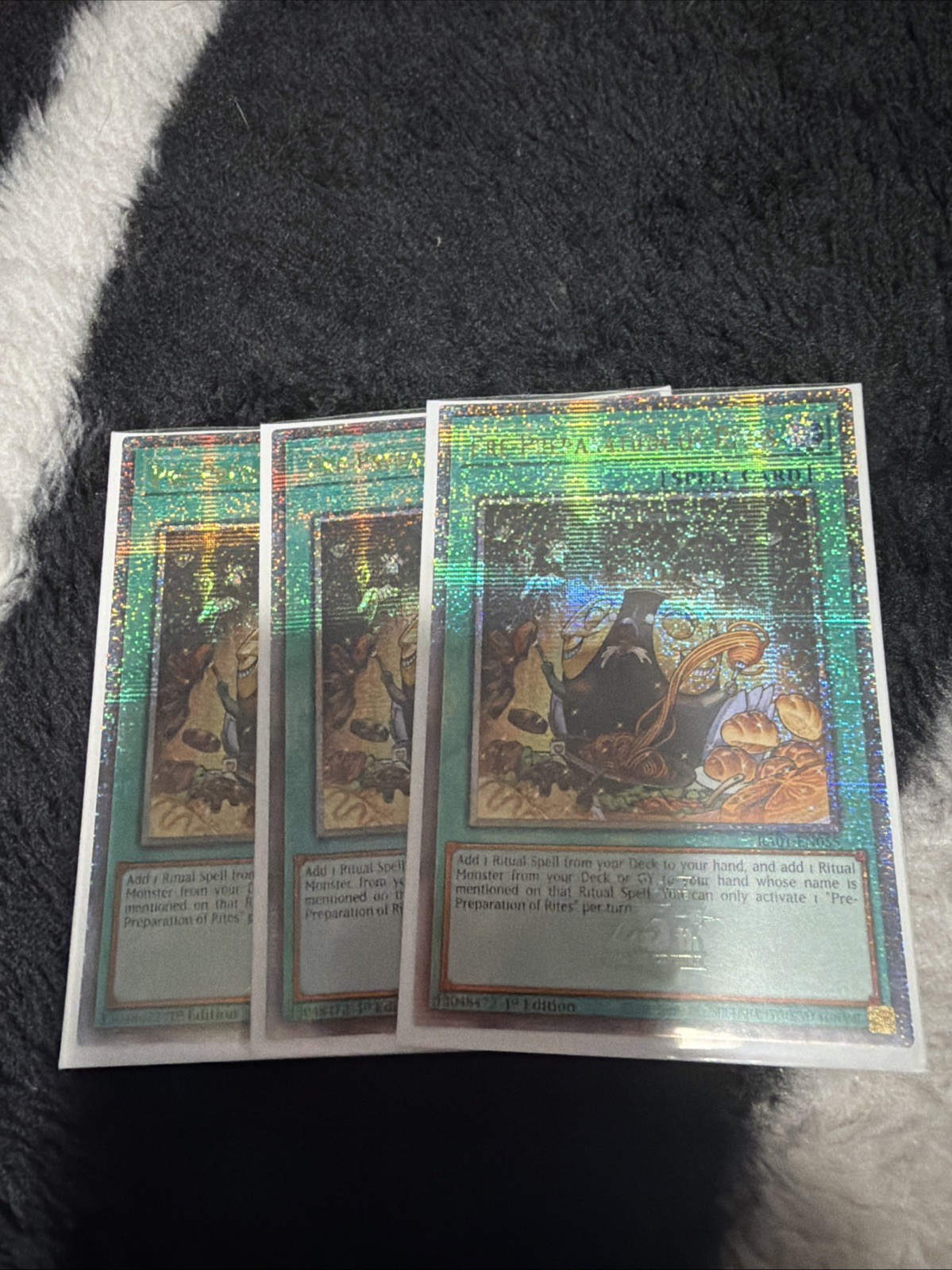 Pre-Preparation of Rites (Quarter Century Secret Rare) Set of 3