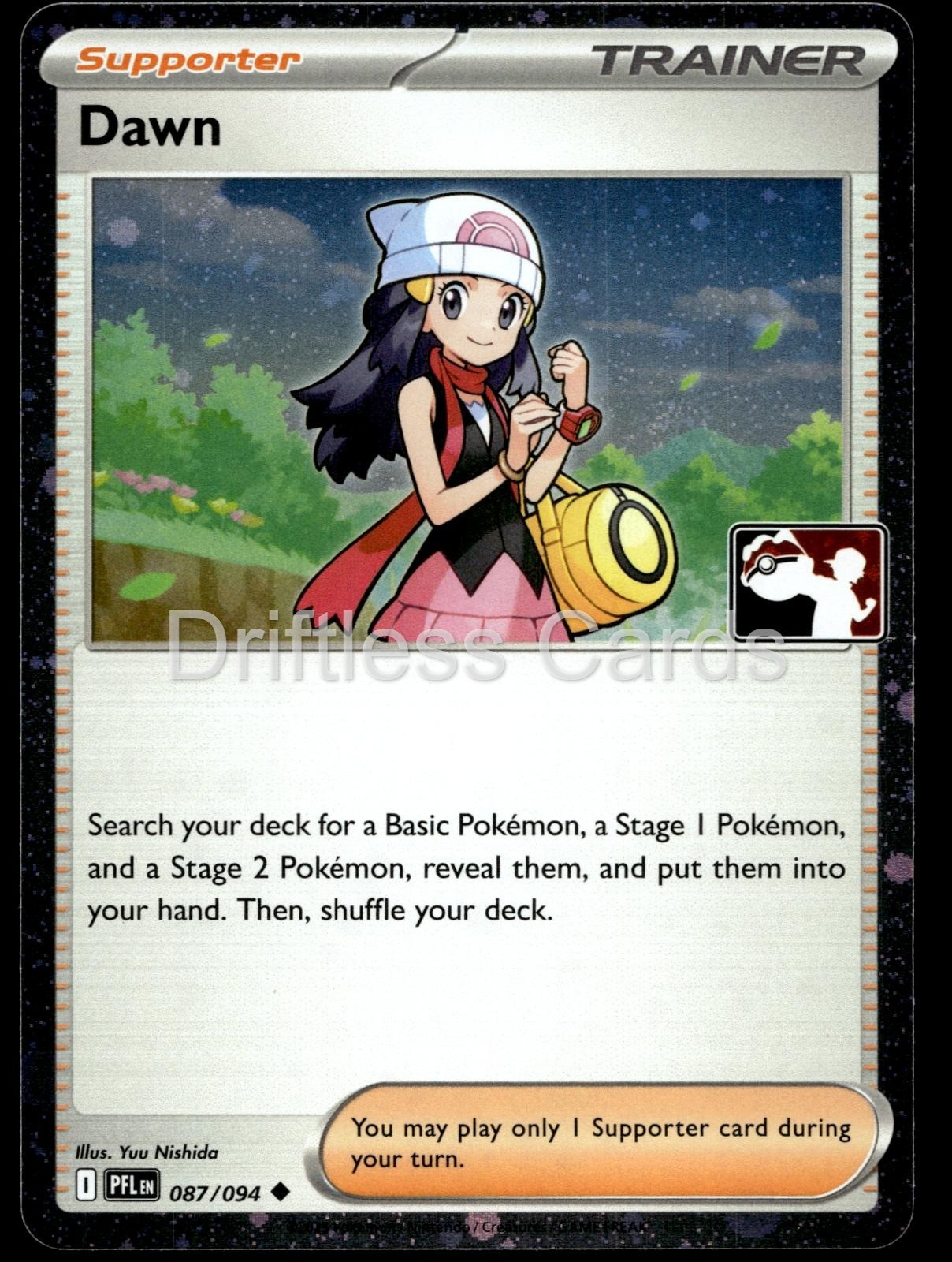 Dawn (Cosmos Holo) 087/094 Uncommon Prize Pack Series Cards Pokemon NM/M