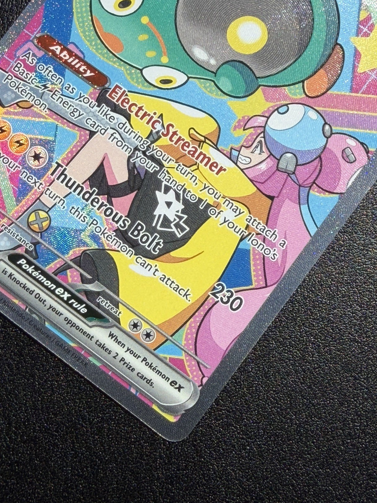 Iono’s Bellibolt Ex 279 Special Illustration Rare Pokemon Ascended Heroes