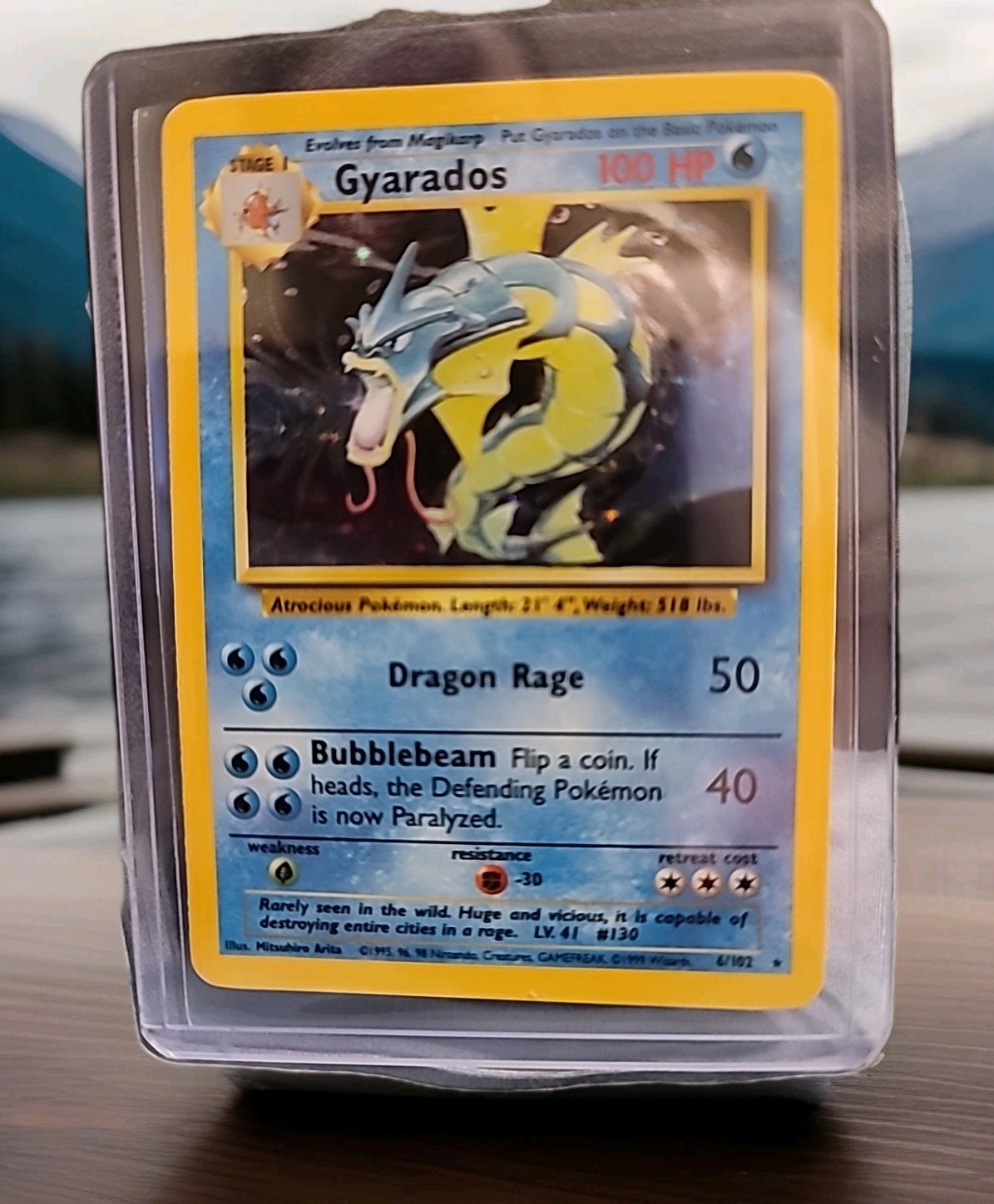 1999 Gyarados Holo Rare Pokémon