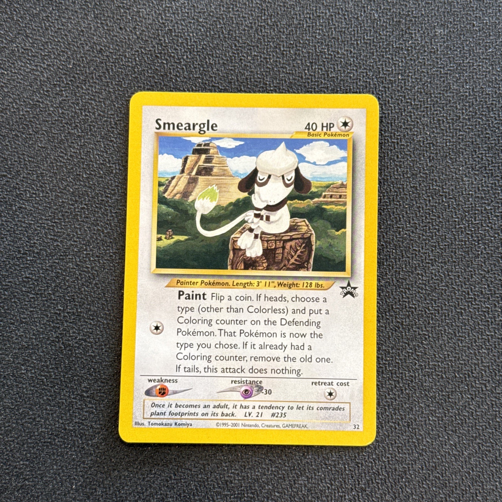 2000 Pokémon Smeargle Black Star Promo #32 NM/M Gradable
