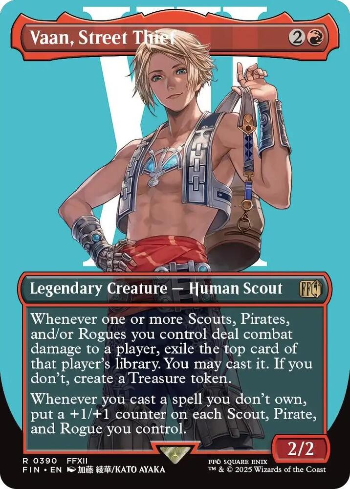 Vaan, Street Thief (Borderless) 390 FINAL FANTASY
