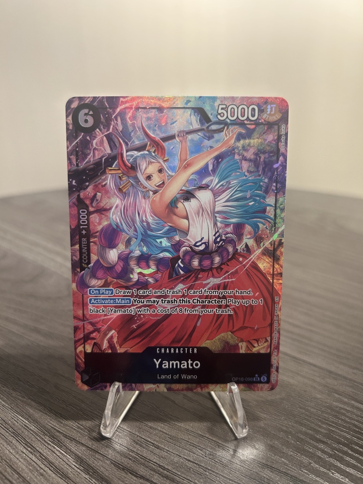 Yamato (098) (Alternate Art) OP16-098 The Time of Battle Foil
