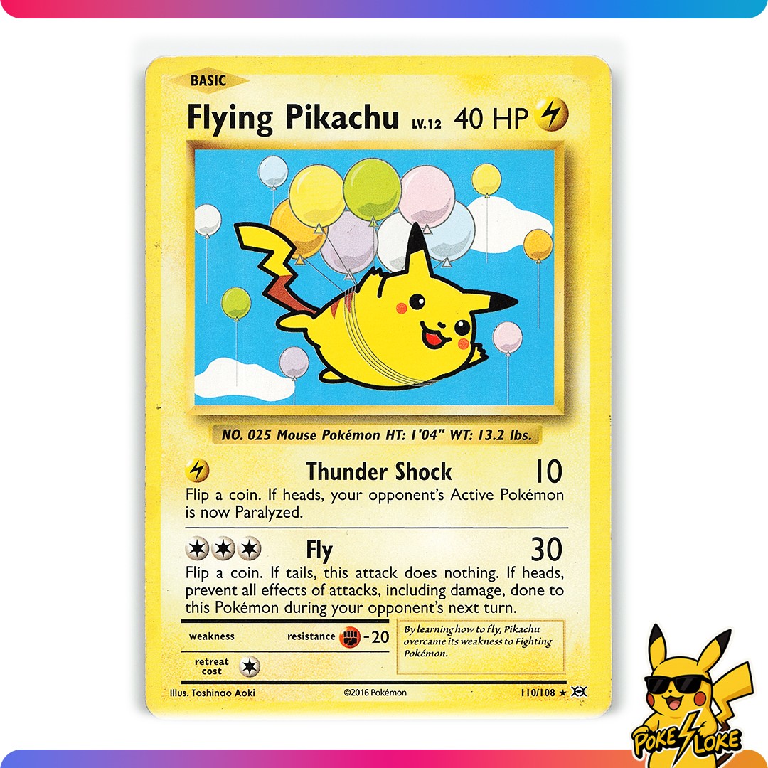 Flying Pikachu – 110/108 – Evolutions – [MP]
