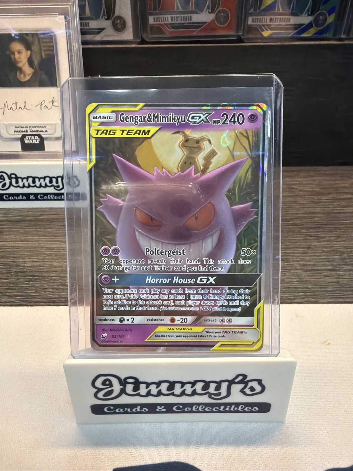 Gengar & Mimikyu GX 53/181 Sm-Team Up Holo