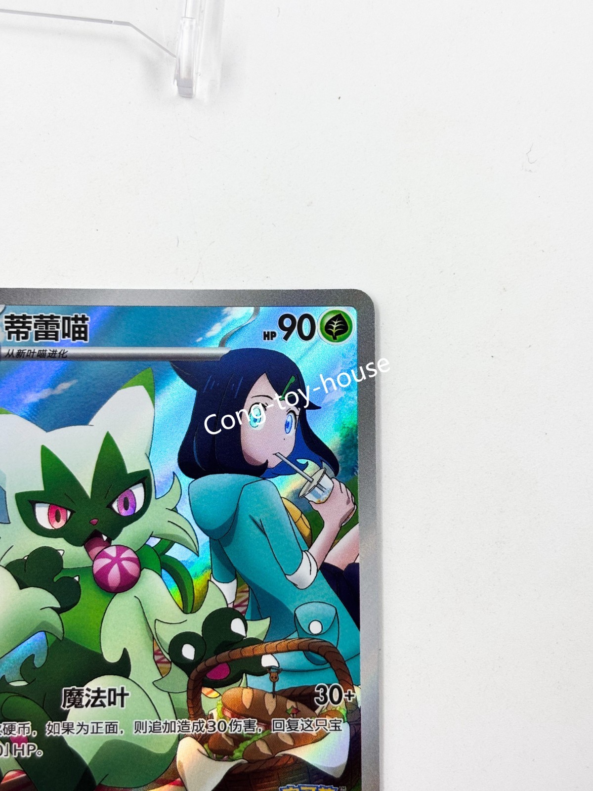 Pokémon TCG Chinese Card Gem Vol.5 CBB5C Crocalor Floragato Quaxwell 3Pcs