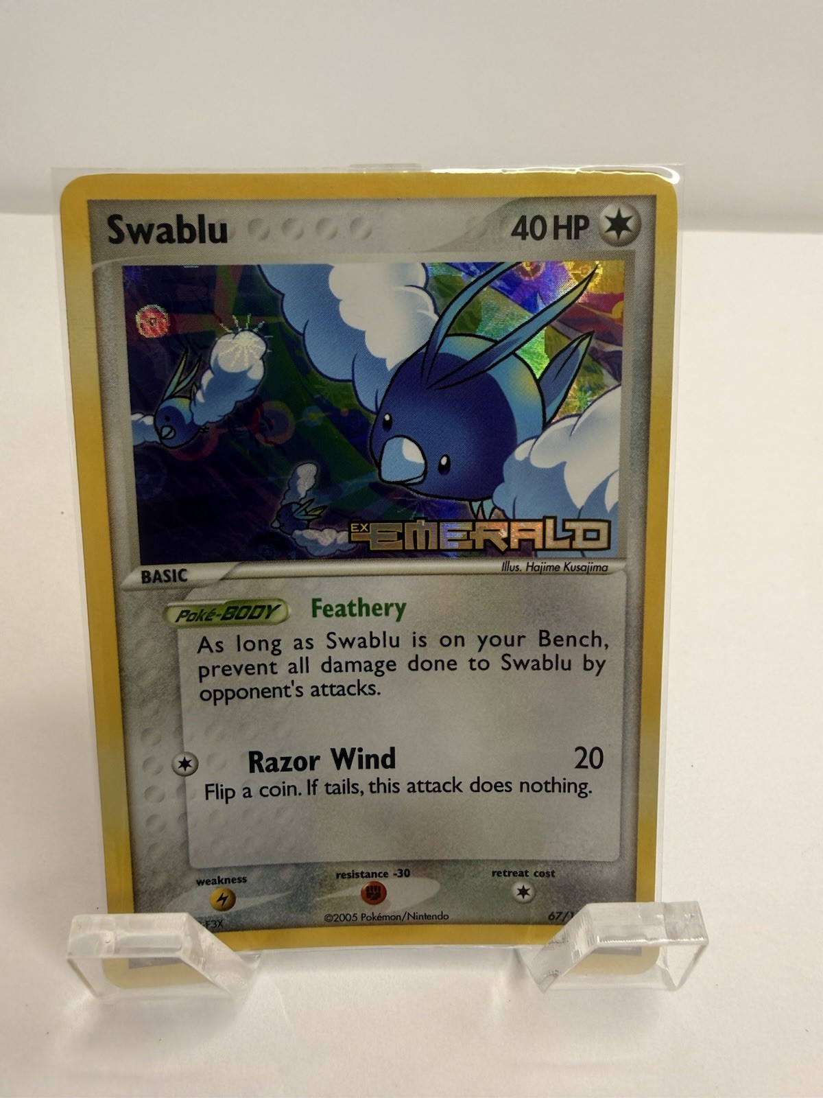 Swablu 67/106 Emerald Reverse Holo | TCG Very Nice Condition