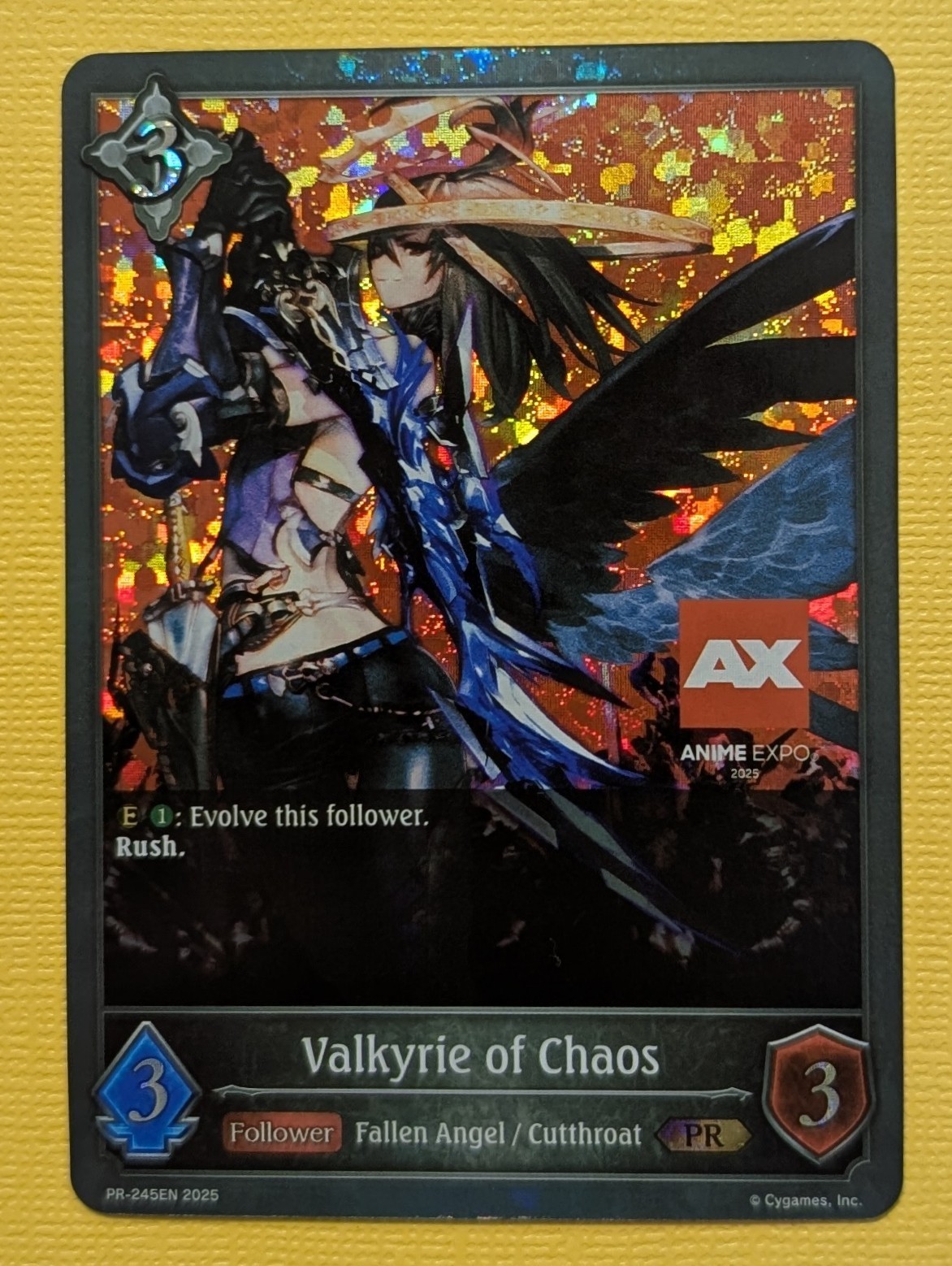 Shadowverse Evolve: Valkyrie of Chaos PROMO Card (Anime Expo 2025) PR-245EN