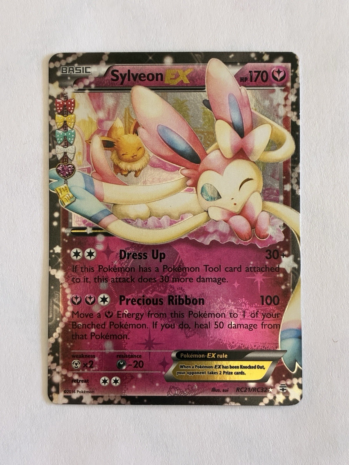 Sylveon EX RC21-32 Generations: Radiant Collection Holo