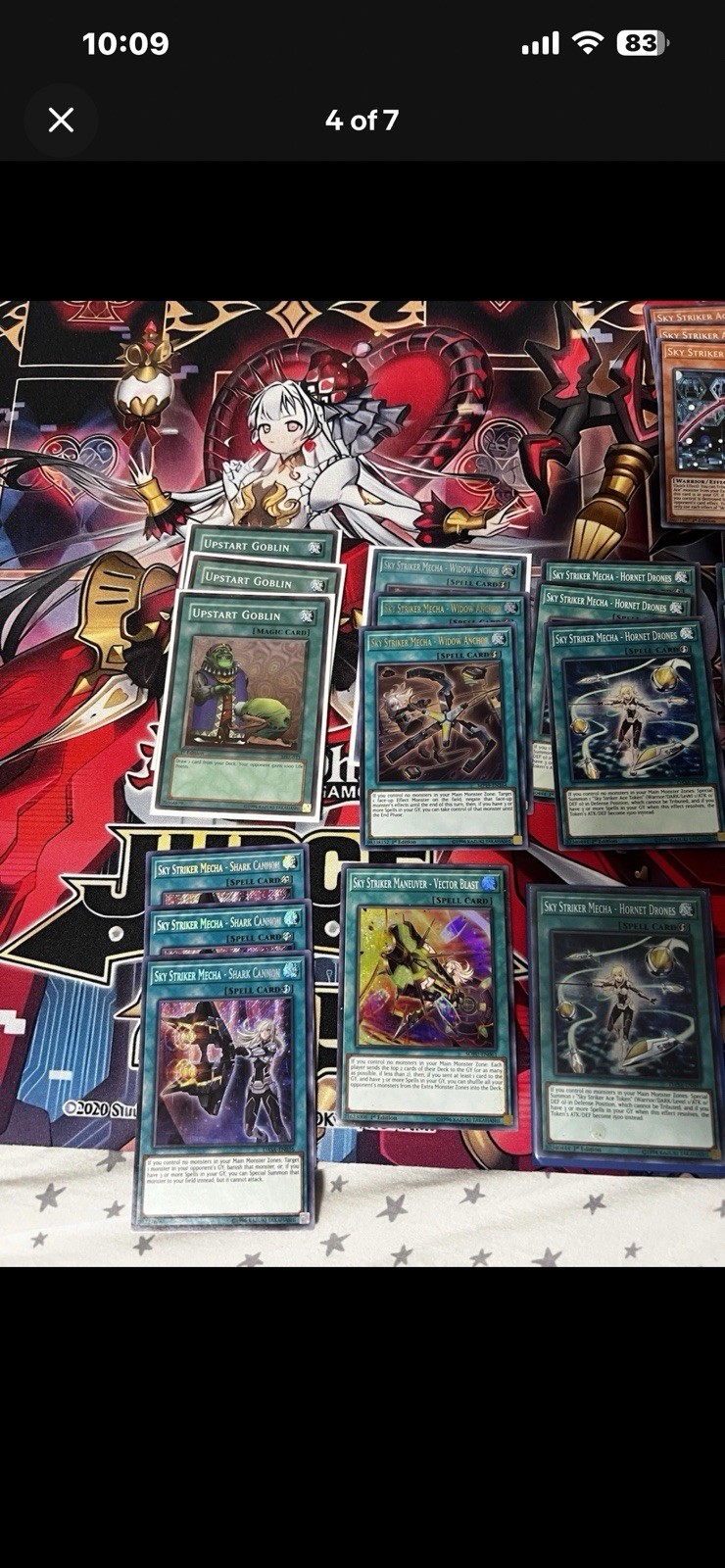 Sky Striker Mini DECK CORE – Widow Anchor Almost All Dark Saviors Rarity NM