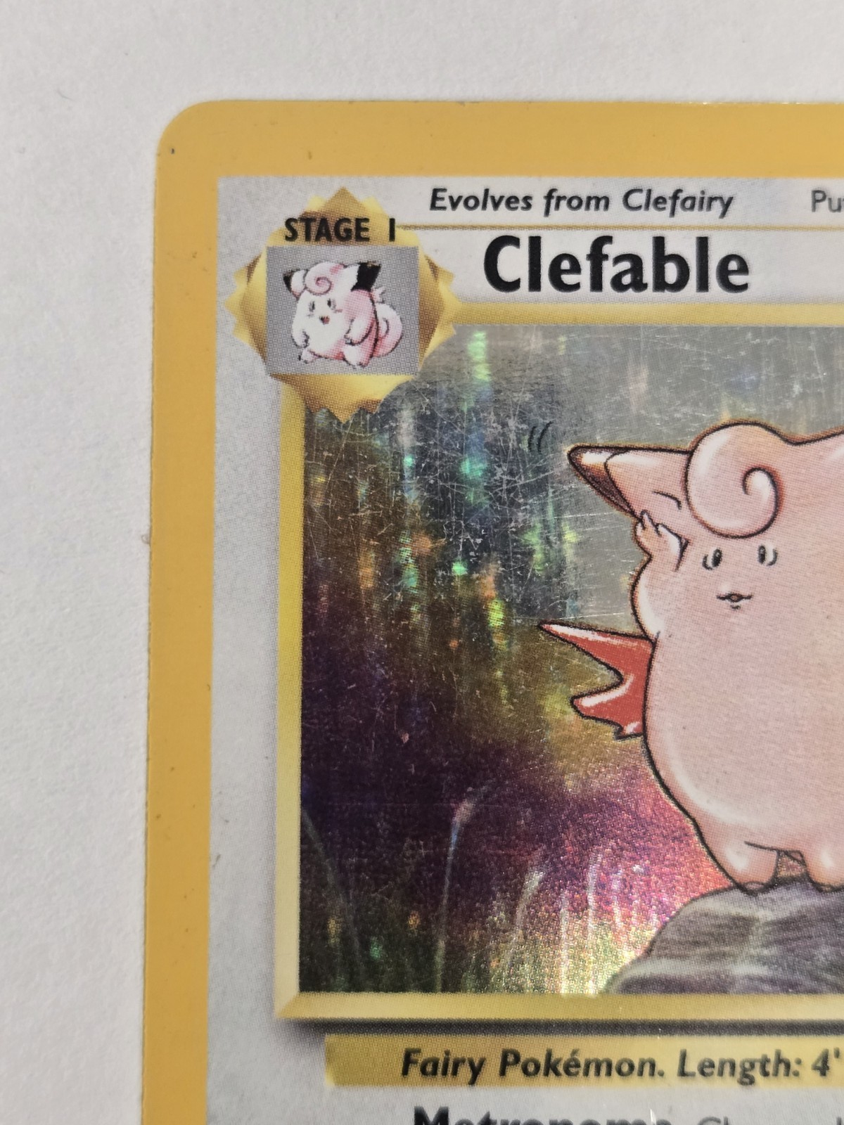 Clefable 01/64 Jungle Holo