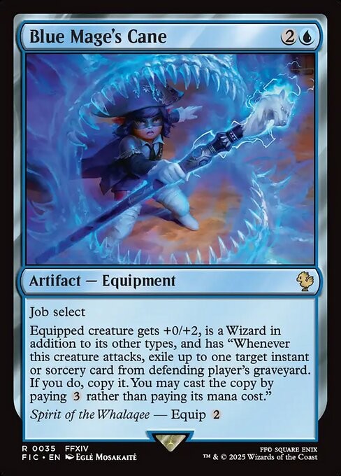 Blue Mage’s Cane 35 R Normal FIC MTG NM