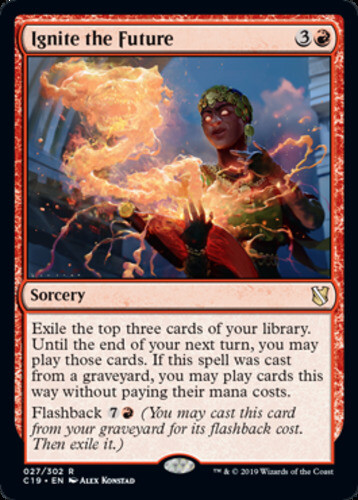 x1 Ignite the Future R MTG Commander 2019 M/NM, English