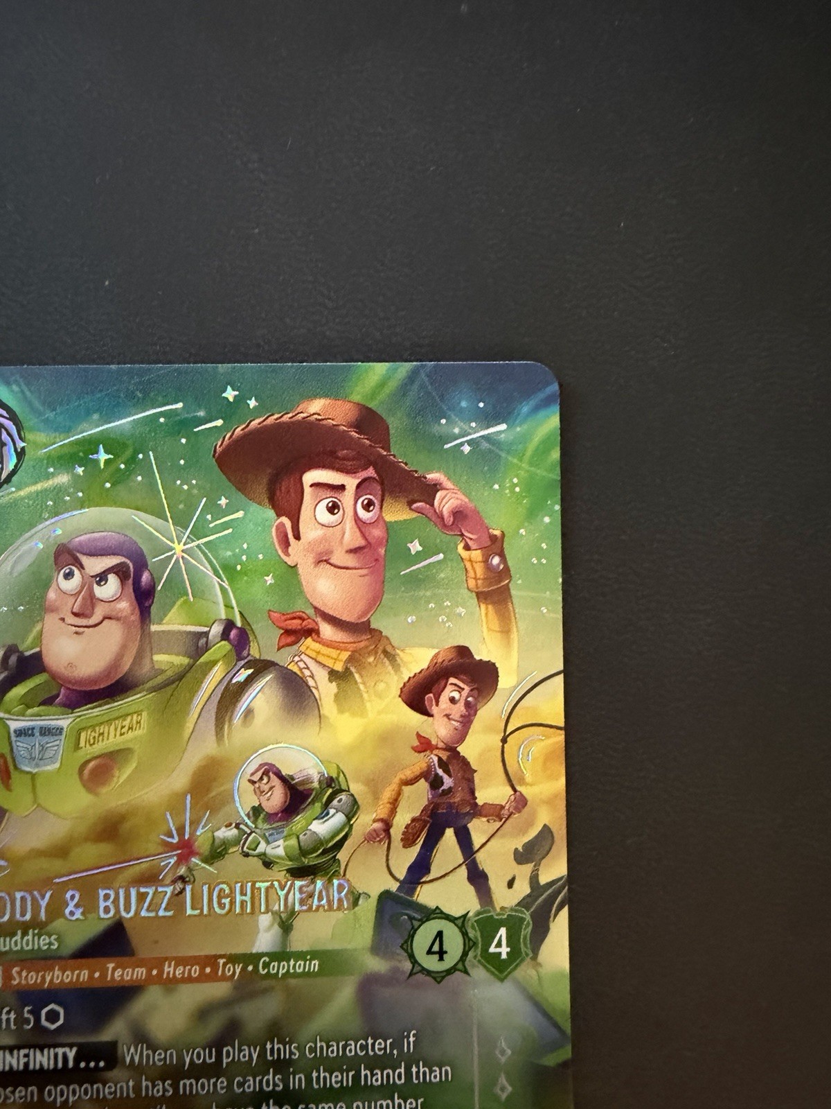 Disney Lorcana Woody & Buzz Lightyear – Best Buddies Enchanted Foil 228/207 EN