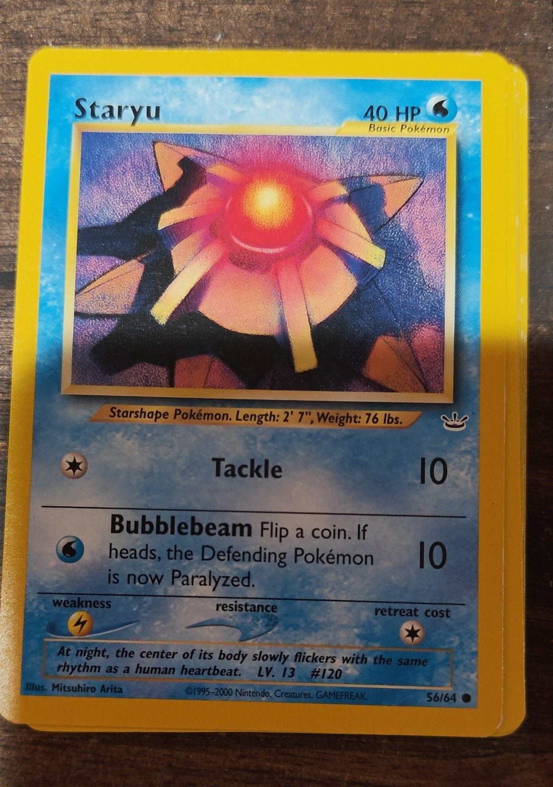 Staryu 56/64 Neo Revelation Regular