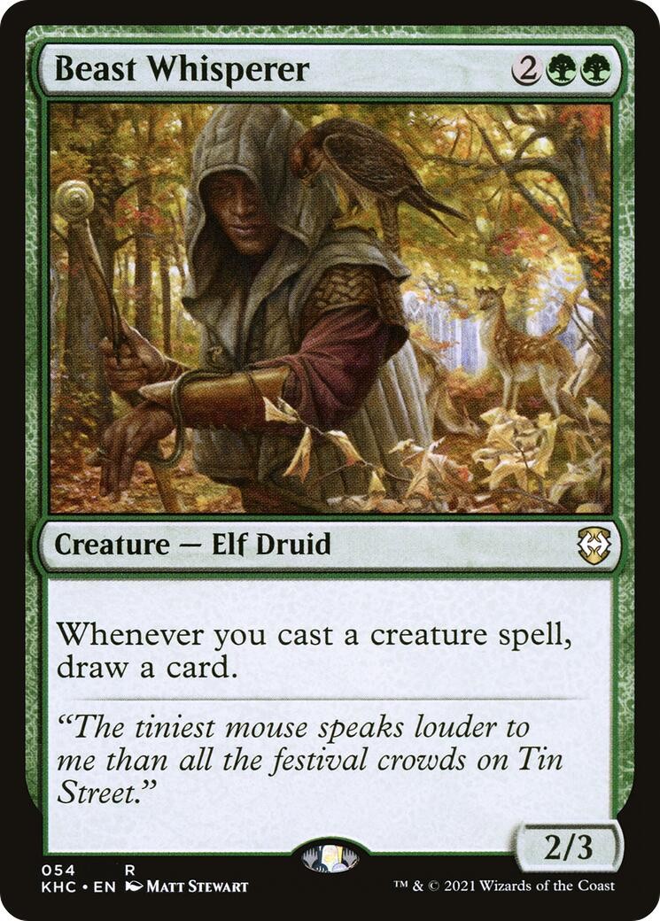 Beast Whisperer Normal [KHC – 54] NM Magic