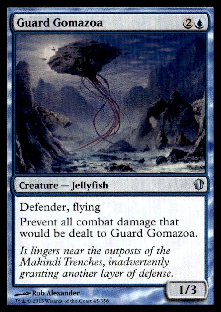 2013 Commander 2013 Guard Gomazoa Commander/Uncommon #45