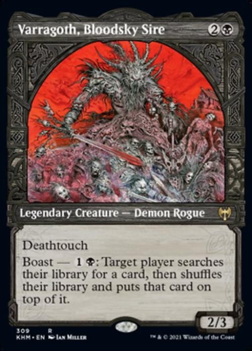 Varragoth, Bloodsky Sire (Showcase) – Near Mint MTG Kaldheim