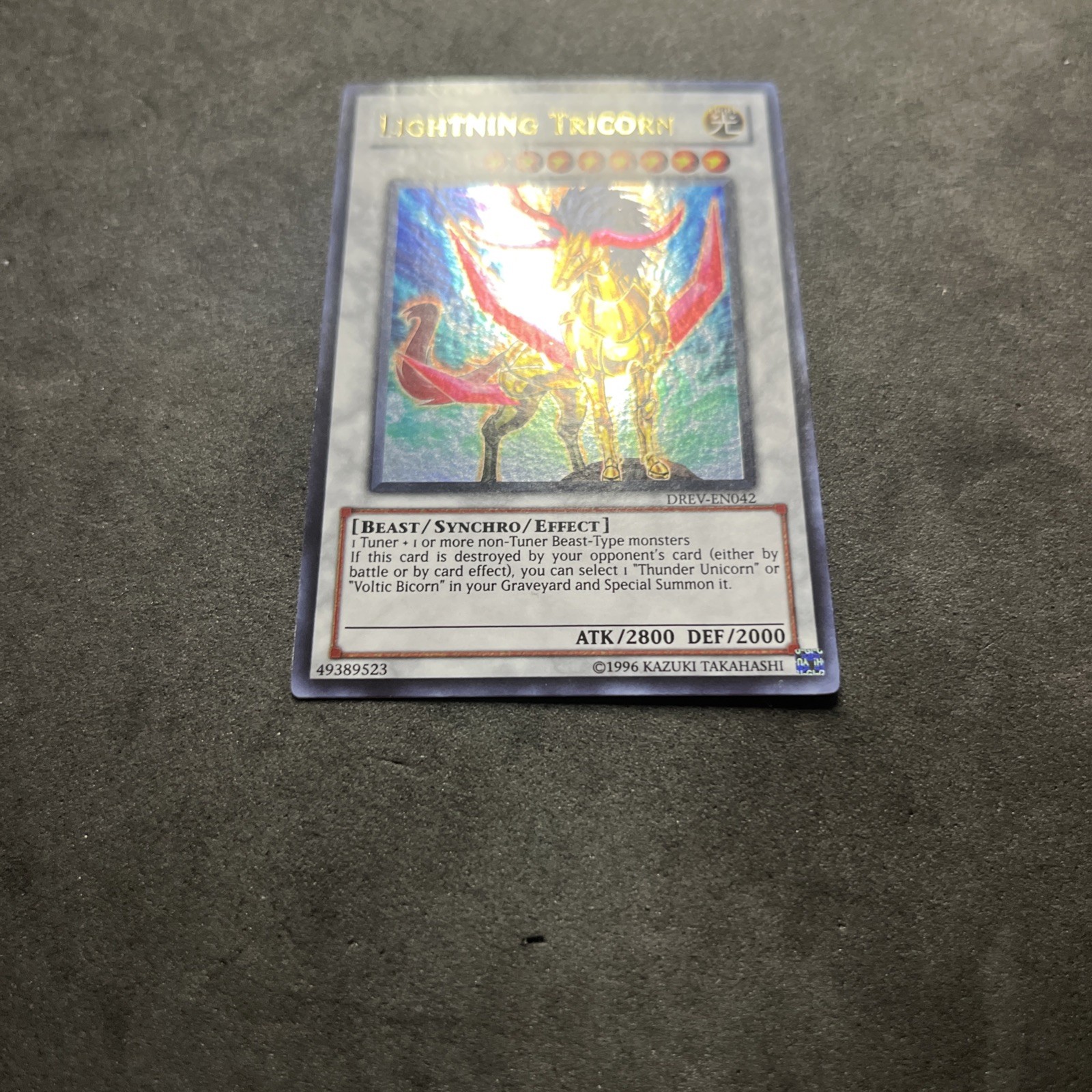 Lightning Tricorn (UTR) DREV-EN042 Duelist Revolution Unlimited|Unlimited…