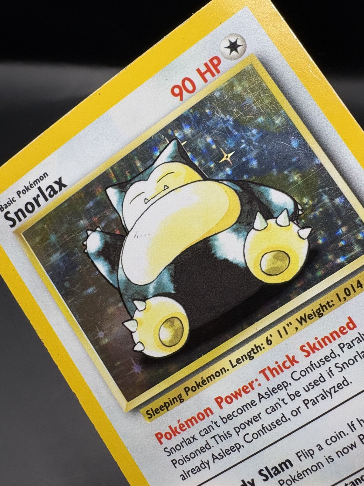 Pokémon TCG Snorlax Jungle 11/64 Holo Unlimited Holo Rare LP