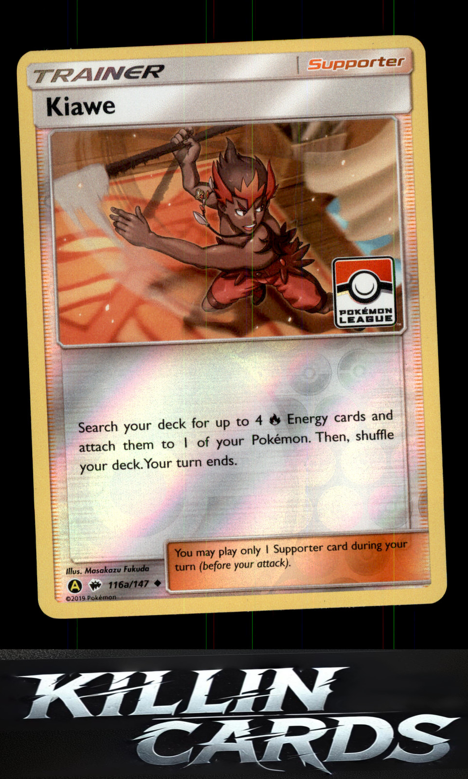 Kiawe – 116a/147 (Pokemon League) 116a/147 Pokemon Promo League & Championship C