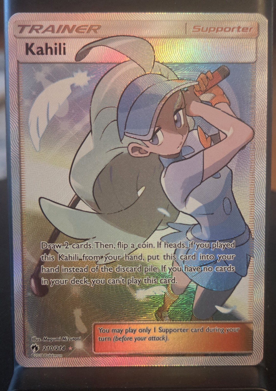 Kahili (Full Art) 210/214 Sm-Lost Thunder Holo
