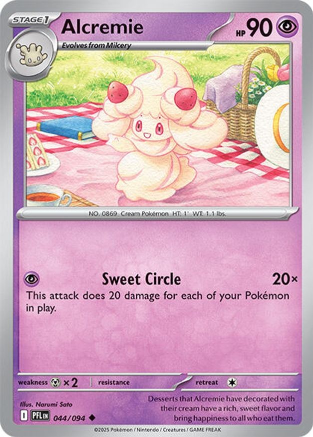 Pokemon Alcremie (44/148) Phantasmal Flames LP
