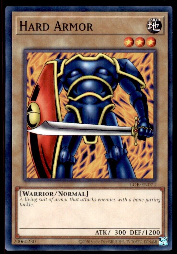 Yu-Gi-Oh! HARD ARMOR – LOB-EN074 – Leg. of Bl. Ey. -25th -Unl. Ed.