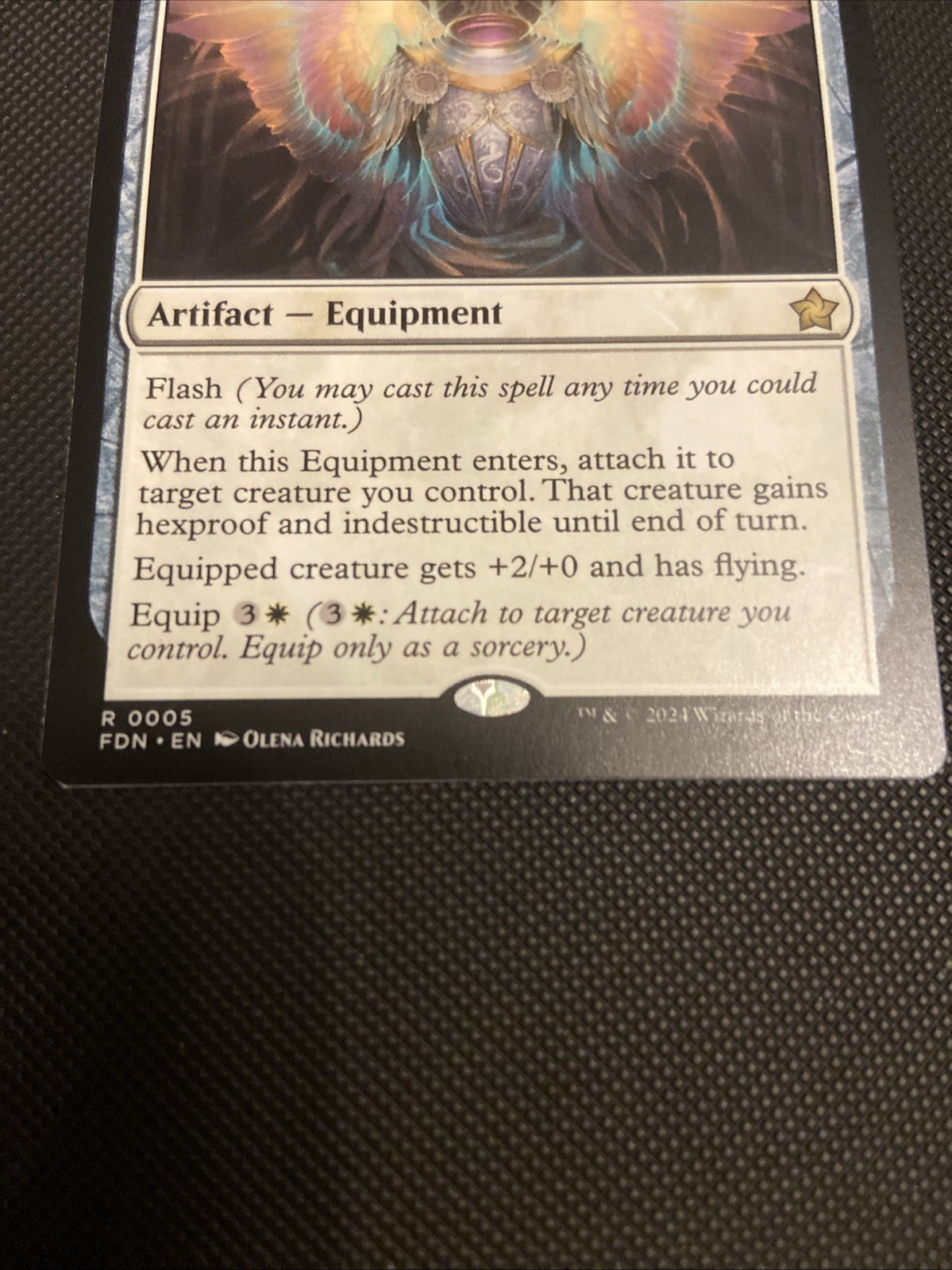 Celestial Armor Foundations MTG
