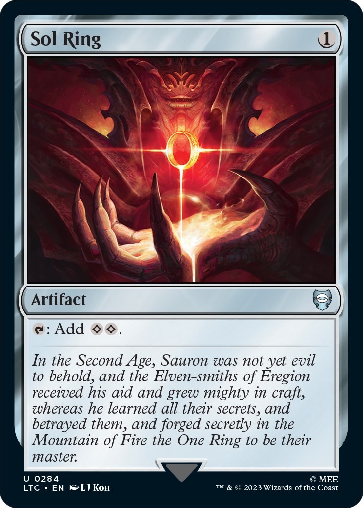 Sol Ring [LTC – 284 – Near Mint (NM) ]