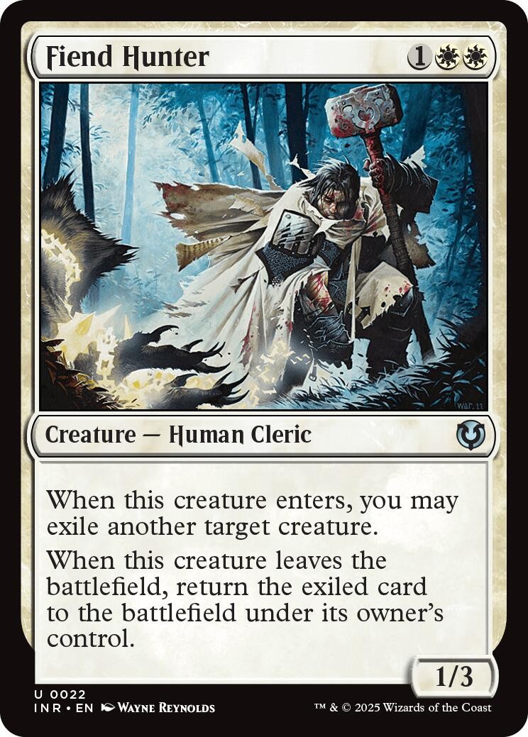 Fiend Hunter Foil Innistrad Remastered LP MTG
