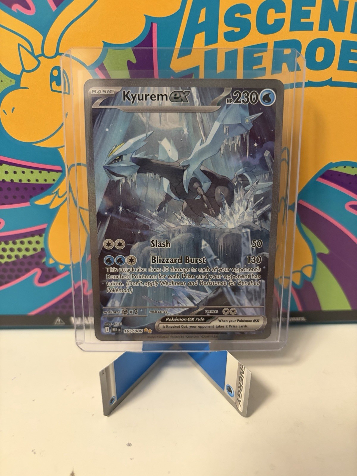 Kyurem ex 165/086 Sv: Black Bolt Holo – NM