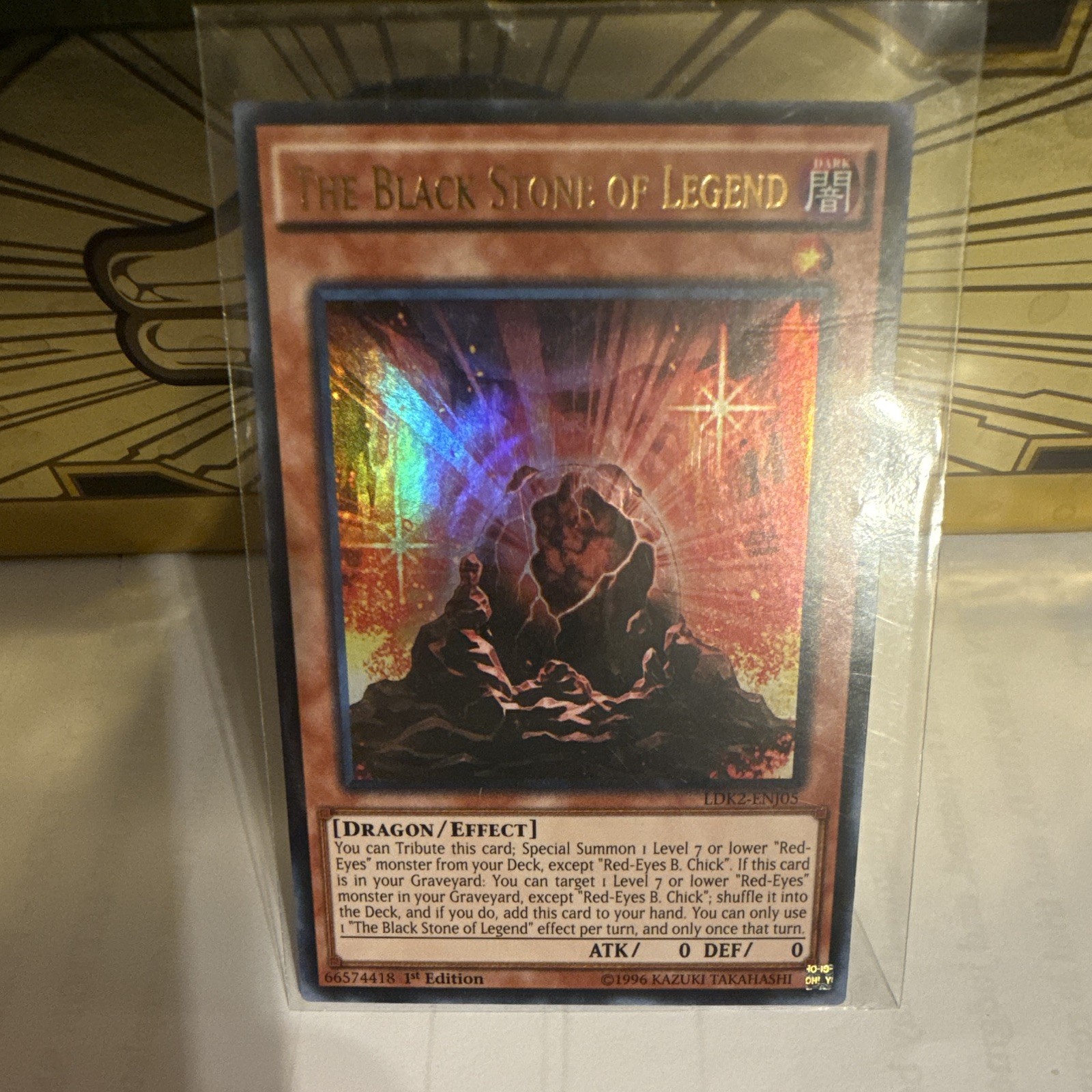 Konami The Black Stone of Legend Foil Common LDK2-ENJ05 1st Ed English