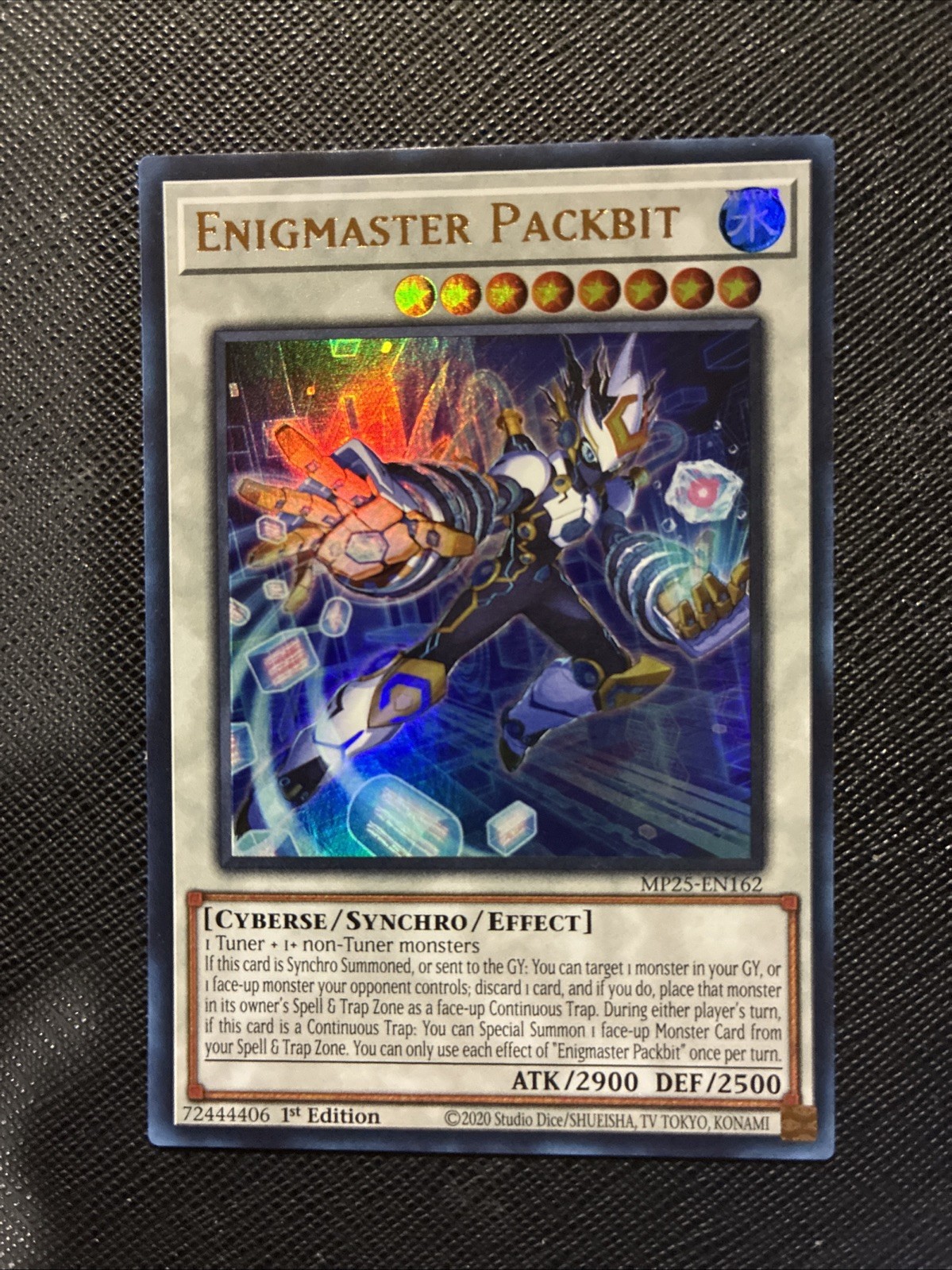 Yugioh Enigmaster Packbit – MP25-EN162 – Ultra Rare