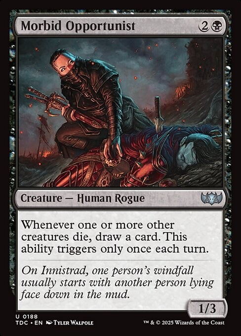 Morbid Opportunist 188 U Normal TDC MTG NM