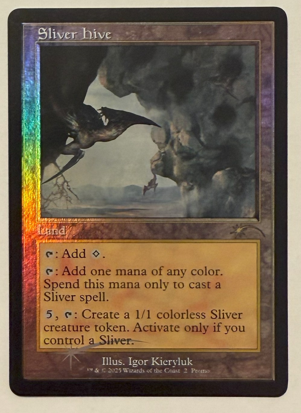 Sliver Hive Retro Frame Foil – Secret Lair MTG