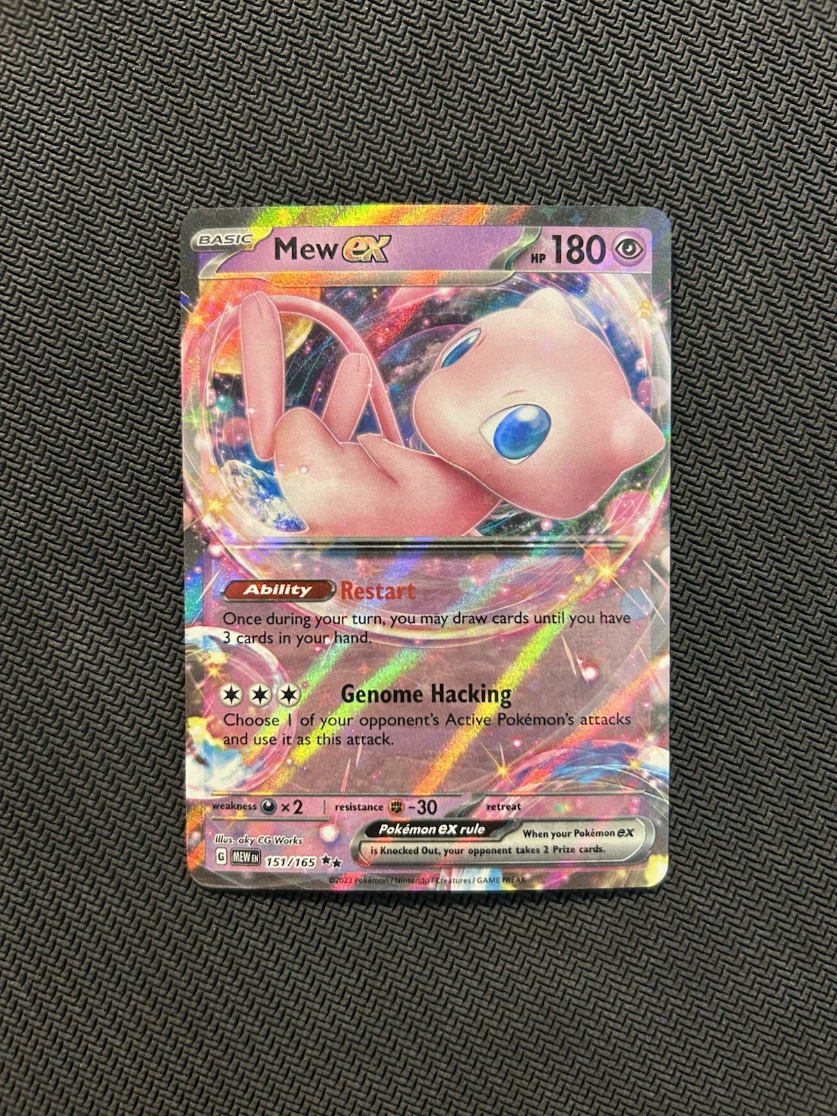 Pokemon TCG Mew ex 151/165 English! NM Condition! See Description!