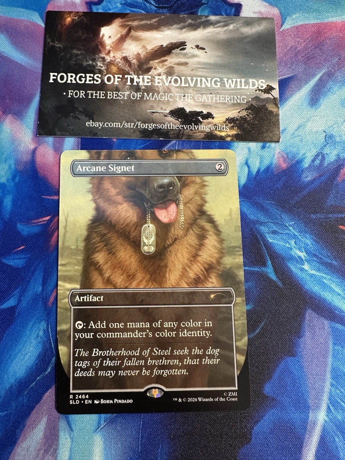Arcane Signet Fallout Greet the Dog Secret Lair 2464