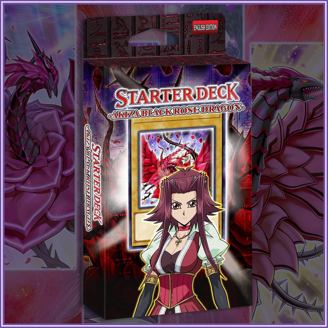 AKIZA BLACK ROSE DRAGON STARTER DECK 45 | Moonlight Ruddy Garden Synchro YuGiOh