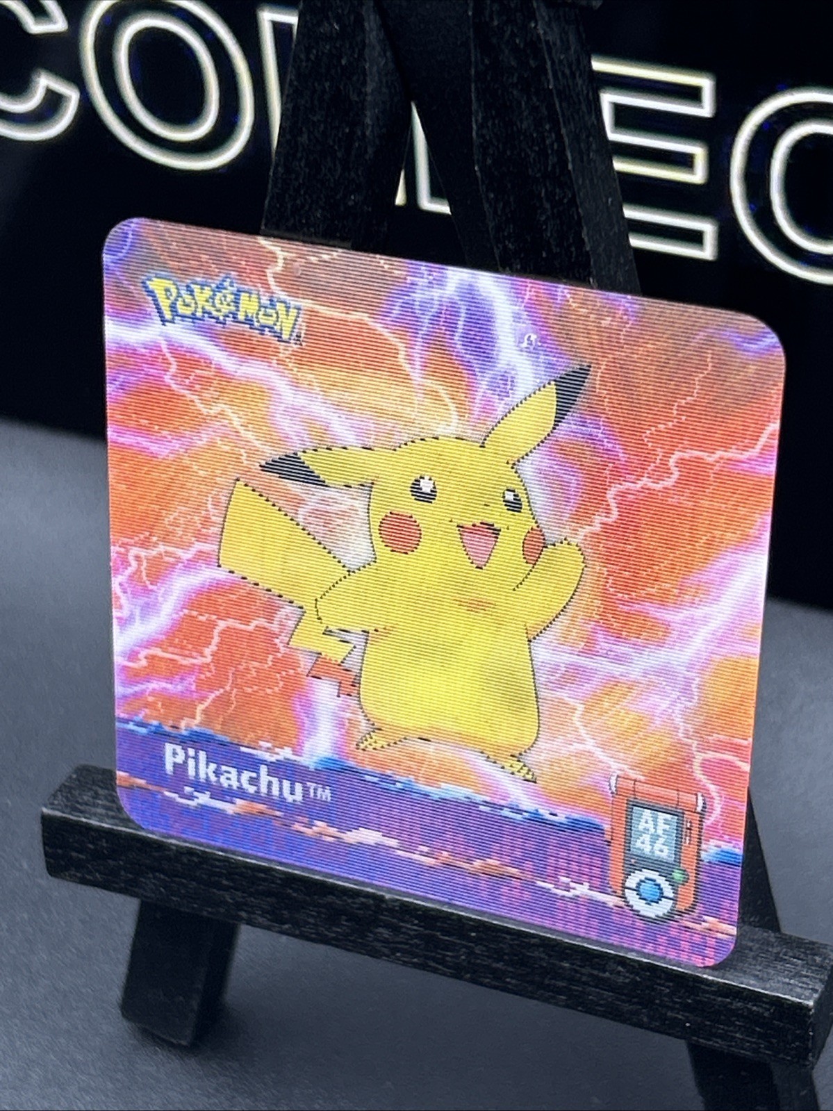 1x Artbox Pokemon Advanced Action Flipz (2003) AF46 Pichu, Pikachu & Raichu