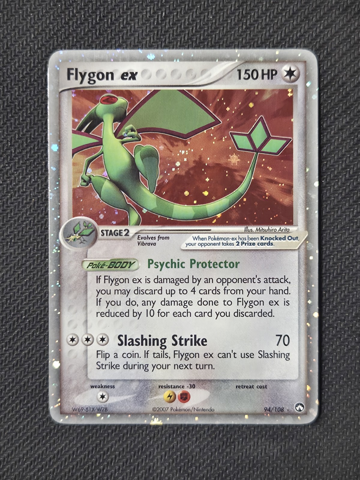 Pokemon TCG Flygon ex 94/108 Power Keepers Holo