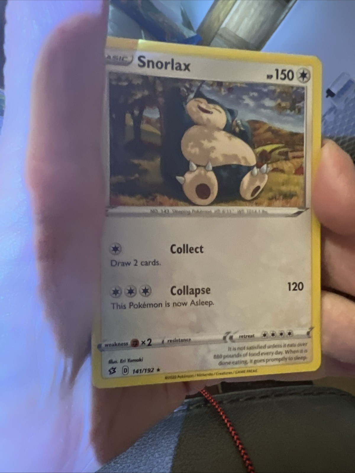 Snorlax 141/192 – Pokemon Rebel Crash NON HOLO – LP
