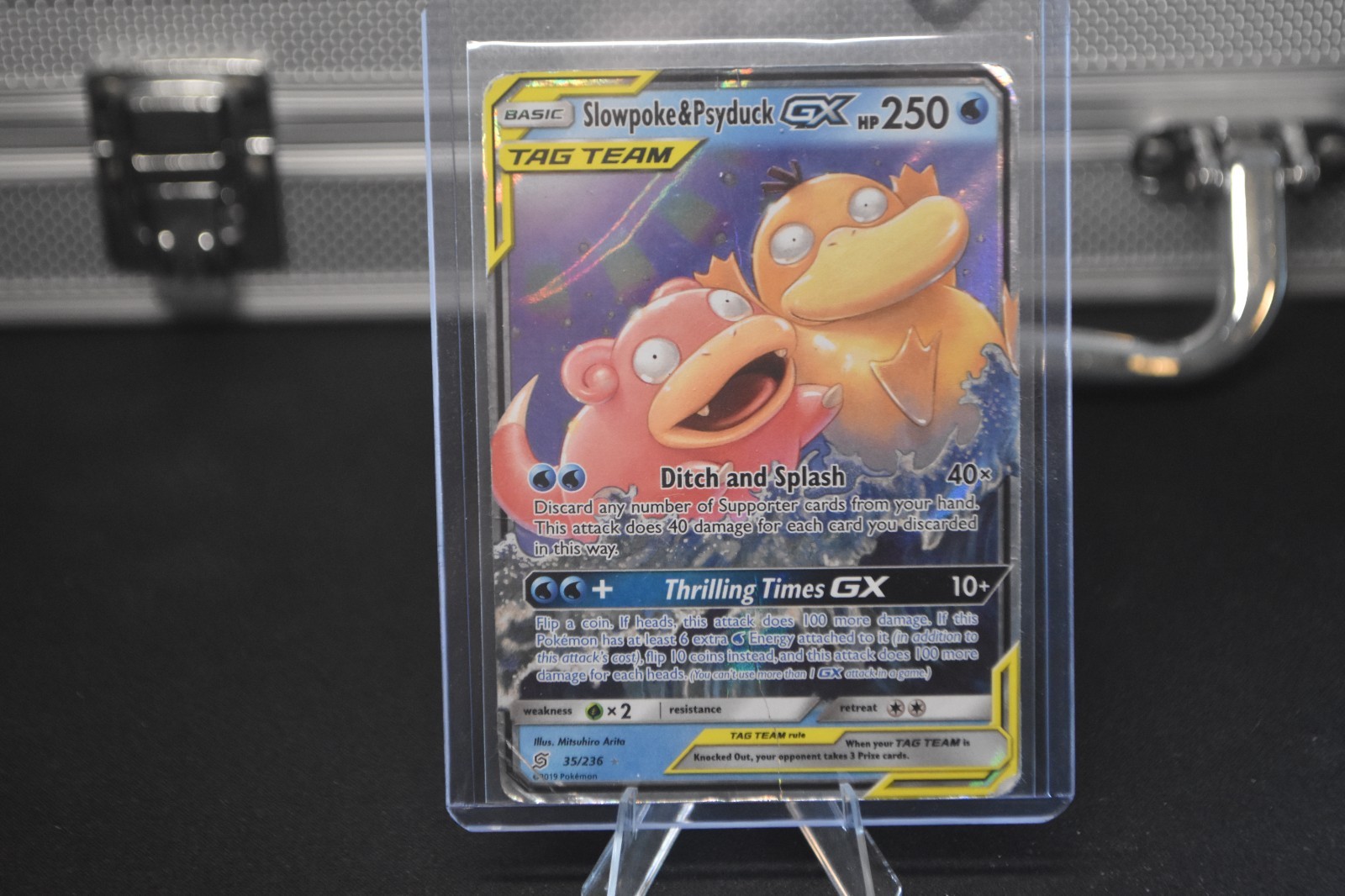 DMG, Slowpoke & Psyduck GX 35/236 Sm-Unified Minds Holo